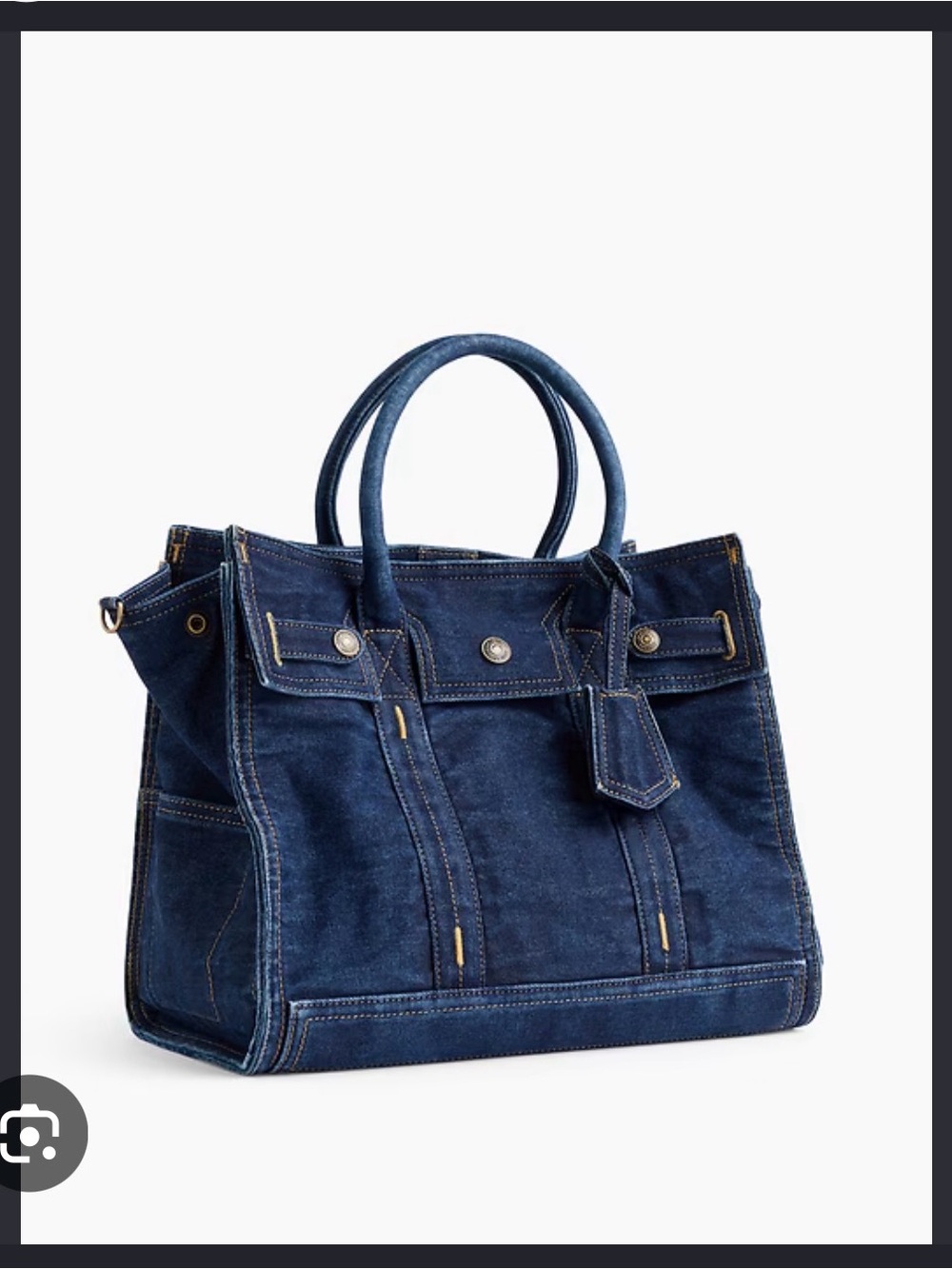 GAP 5 pocket denim tote bag - middle/standard size